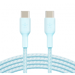 Belkin CAB004bt2MBL USB-C 至 USB-C 編織充電線纜 (藍色) (2米)